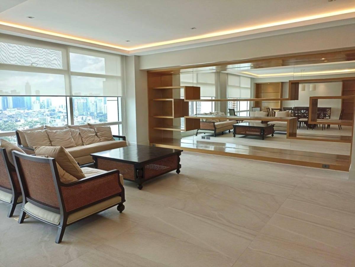 Brand New 3 Bedroom unit for LEASE in One Roxas Triangle, Makati, Near Urdaneta and Bel Air - rental in Makati