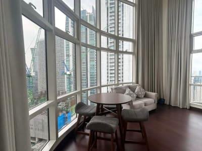 2 bedroom loft type for rent in Twin Oaks Place - rental in Mandaluyong City