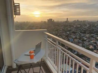 Modern and Cozy 2-Bedroom Condo along Aurora Blvd near Cubao, QC - rental in Quezon City