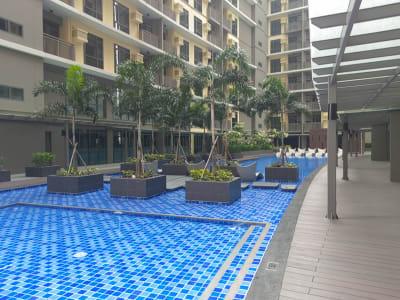 Executive Studio Unit w/ Sleeping Den at Gentry Manor Tower C (14th Floor—Unit I)